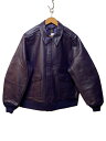【中古】Needles◆A-2 Jacket - Cowhide Lthr./A-2フライトジャケット/L/牛革/PU082【メンズウェア】(4)
