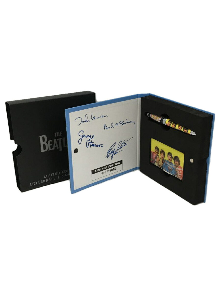 【中古】THE BEATLES/文具/ローラーボールペン&amp;カードケースセット SGT PEPPERS LONELY【インテリア小物・日用雑貨】