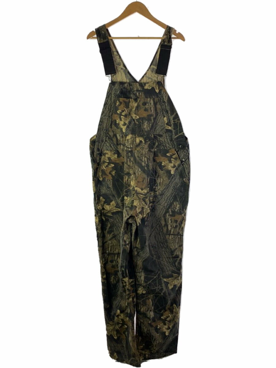 【中古】90S/MOSSY OAK/オーバーオール/L/コットン/KHK/カモフラ【メンズウェア】