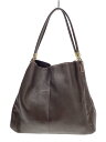 【中古】COACH◆トートバッグ_パーク/レザー/BRW【バッグ】(4)