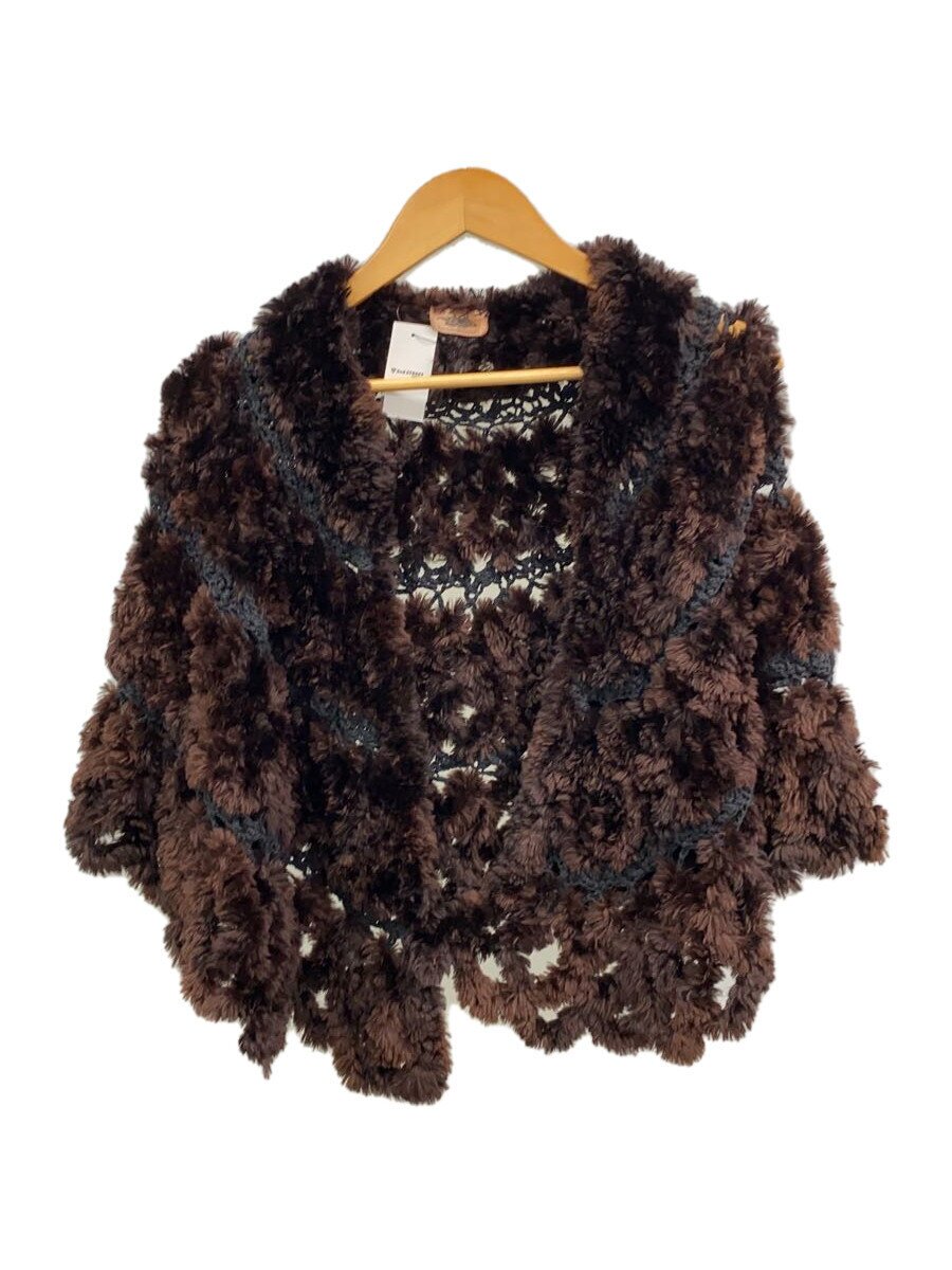 【中古】Paula Lishman Limited/ファーストール/--/BRW/レディース【服飾雑貨他】