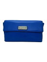 【中古】MARC BY MARC JACOBS◆バッグ/レザー/BLU/無地【バッグ】