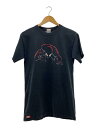 【中古】Tシャツ/S/コットン/BLK/プリント/00s/MARVEL/スパイダーマン/両面プリント【メンズウェア】