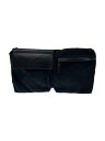 【中古】GUCCI◆ウエストバッグ_GGキャンバス/キャンバス/BLK【バッグ】