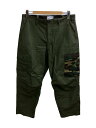 WTAPS◆21AW/JUNGLE STOCK TROUSERS/3/コットン/KHK/212WVDT-PTM03//