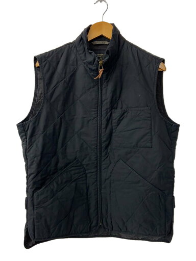 【中古】J.CREW◆キルティングベスト/M/コットン/BLK/35919【メンズウェア】 【中古】J.CREW◆キルティングベスト/M/コットン/BLK/35919【メンズウェア】