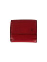 【中古】LOUIS VUITTON◆ポルト・モネ・ビエ・カルト・クレディ_エピ_RED/レザー/RED/レディース【服飾雑貨他】(4)