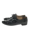 【中古】PRADA◆ドレスシューズ/37/BLK/エナメル【シューズ】