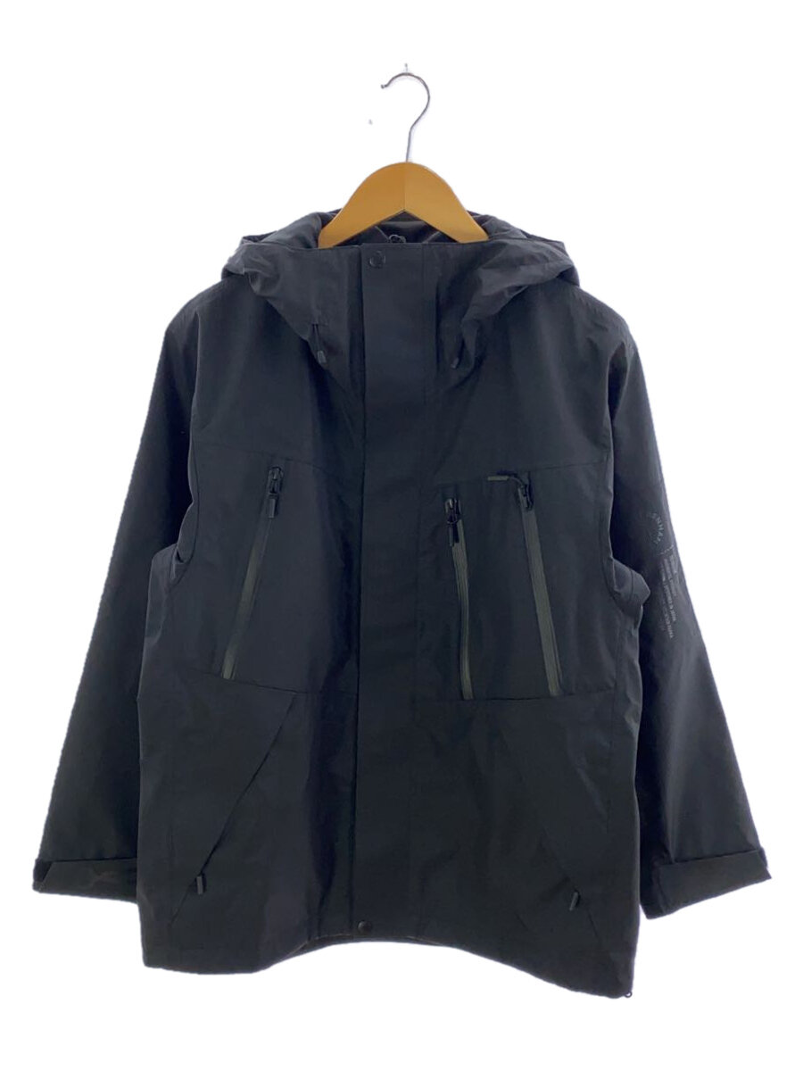 【中古】DENHAM◆マウンテンパーカ/M/ポリエステル/BLK/01230120040//【メンズウェア】