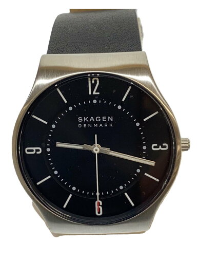 【中古】SKAGEN◆クォーツ腕時計/アナログ/--/BLK/BLK/SKW6833【服飾雑貨他】 【中古】SKAGEN◆クォーツ腕時計/アナログ/--/BLK/BLK/SKW6833【服飾雑貨他】