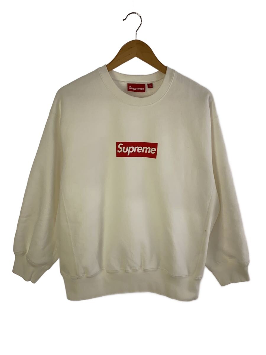【ブランド】Supreme 【ブランドカナ】シュプリーム 【型番】 【程度】B 【サイズ】M 【メインカラー】ホワイト 【素材・生地】コットン 【キーワード】　　 2026/02/26 セカンドストリート呉レクレ店【4905】【中古】Supreme◆スウェット/M/コットン ブランド Supreme 型番 カラー ホワイト 柄 素材・生地 コットン>色・素材について サイズ M>サイズ表示について 実寸（cm） 【カットソー】 身幅：63.5 / 着丈：63 / ゆき：77 【その他】 その他サイズ：/ 商品は　セカンドストリート呉レクレ店の店頭にて販売しております。商品に関するお問合わせは、お電話(TEL:0823-36-3163)にて、問合わせ番号：2349050662706をお伝えください。 配送方法やお支払い方法に関するお問い合わせは、サポートセンターまでご連絡をお願いします。 ※お電話の対応は営業時間内のみとなります。お問い合わせフォームでお問い合わせの際はご注文番号をご記入下さい この商品に関する出品店舗からのコメント 1汚れあり