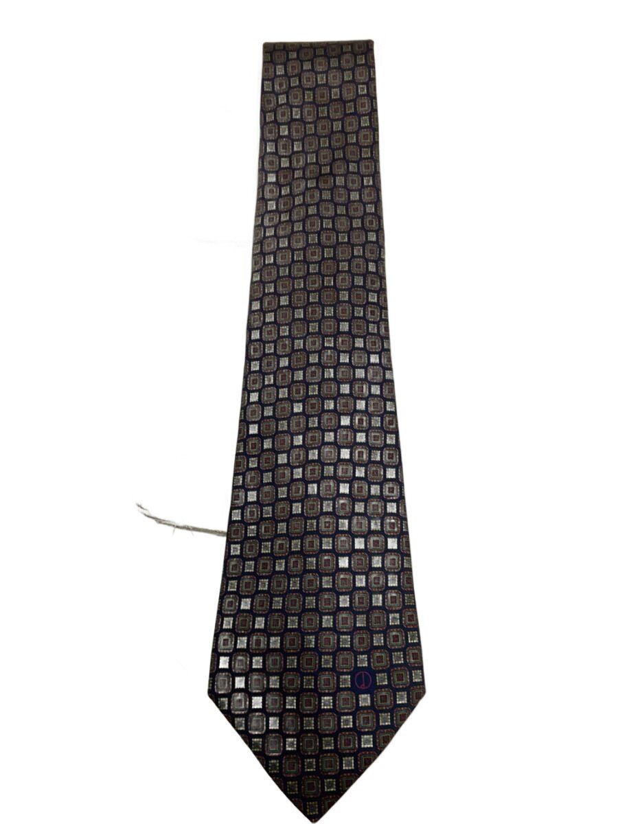 DUNHILL - 【中古】dunhill◆ネクタイ/シルク/NVY/総柄/メンズ【服飾雑貨他】