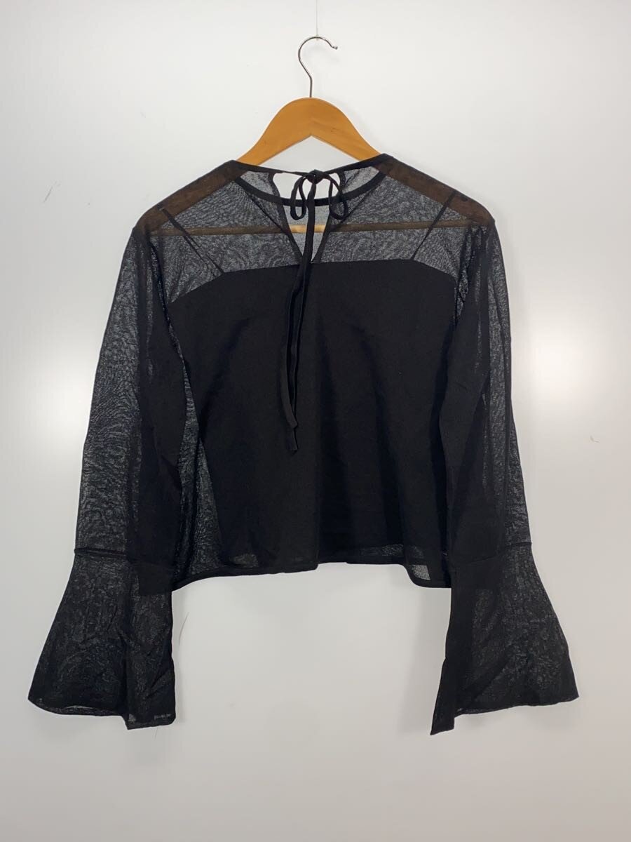 【中古】Mila Owen◆長袖カットソー/0/コットン/BLK/09WNT251018【レディースウェア】 jumblestore-37744333 2nd STREET 楽天市場店 サンプル画像2