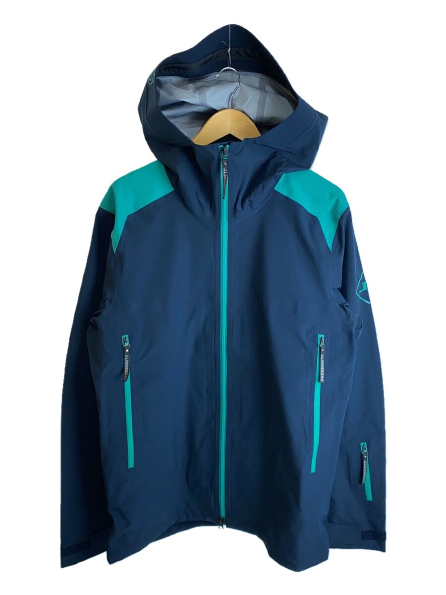 【中古】J.LINDEBERG◆エアリアルブロックドシェルジャケット/ウェアー/M/NVY/074-59023【スポーツ】