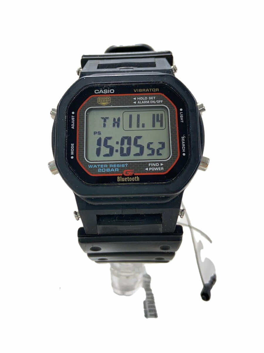 【中古】CASIO◆クォーツ腕時計・G-SHOCK/デジタル/BLK【服飾雑貨他】
