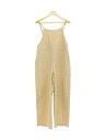 【中古】URBAN RESEARCH DOORS◆オーバーオール/M/ベージュ/DRA5-26W213【レディースウェア】