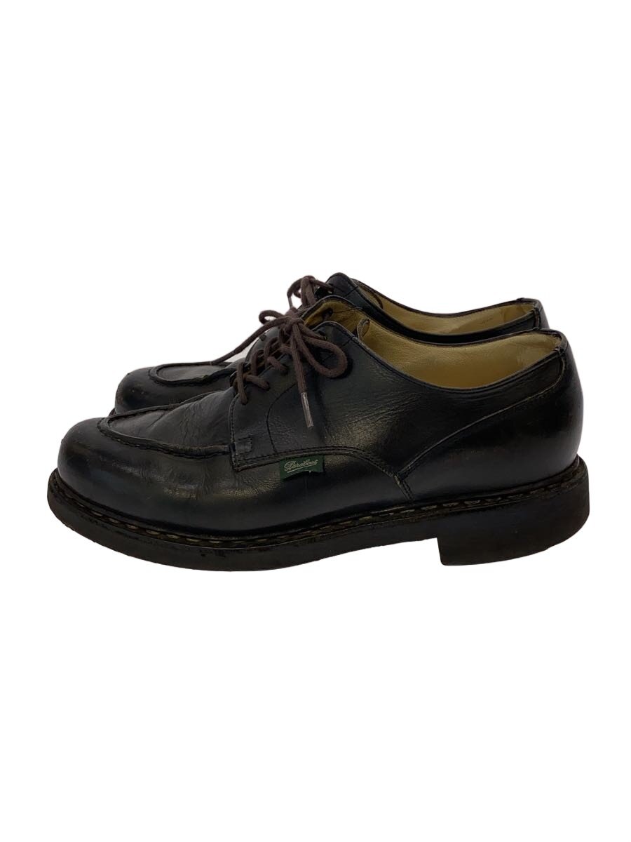 【中古】Paraboot◆ドレスシューズ/US7/BLK/レザー/710709【シューズ】