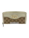【中古】GUCCI◆長サイフ_スーキー_GGキャンバス/キャンバス/BEG/レディース//【服飾雑貨他】(4)