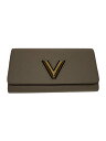 【中古】LOUIS VUITTON◆ポルト・フォイユ・ツイスト_エピ_BEG/牛革/BEG/レディース【服飾雑貨他】(4)