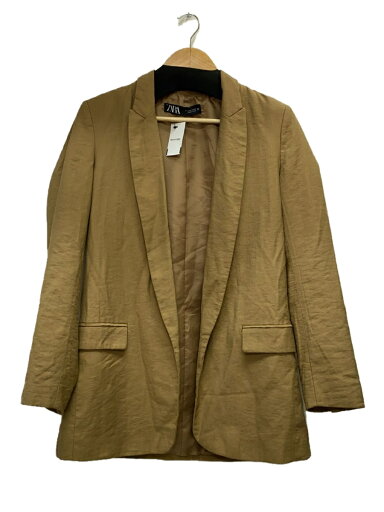 【中古】ZARA◆ジャケット/S/ポリエステル/CML【メンズウェア】 【中古】ZARA◆ジャケット/S/ポリエステル/CML【メンズウェア】