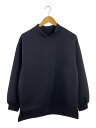 【中古】TOMORROWLAND◆トップス/M/ポリエステル/BLK/無地/63-03-14-03008【メンズウェア】