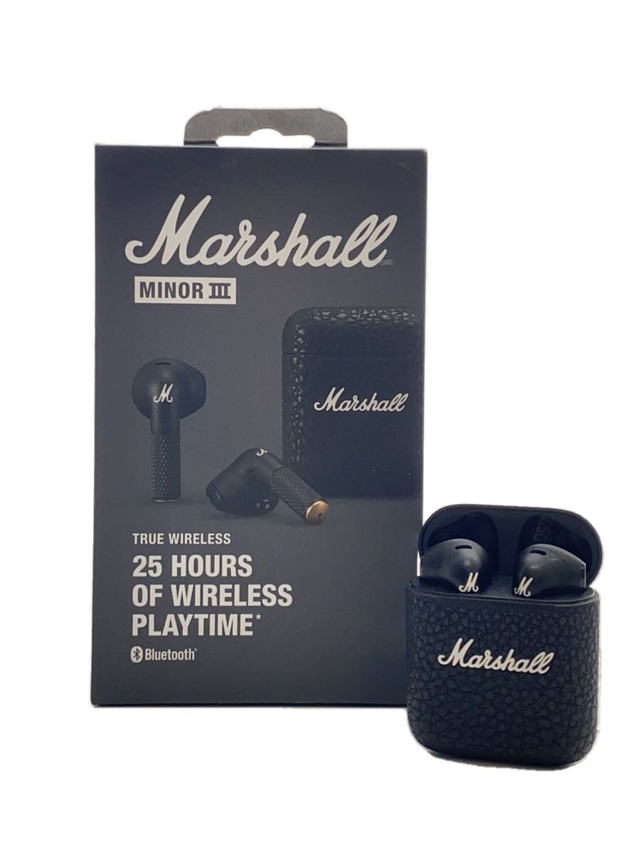 楽天市場】marshall イヤフォン minor iii black minor3blackの通販