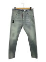 【中古】DSQUARED2◆スキニーパンツ/44