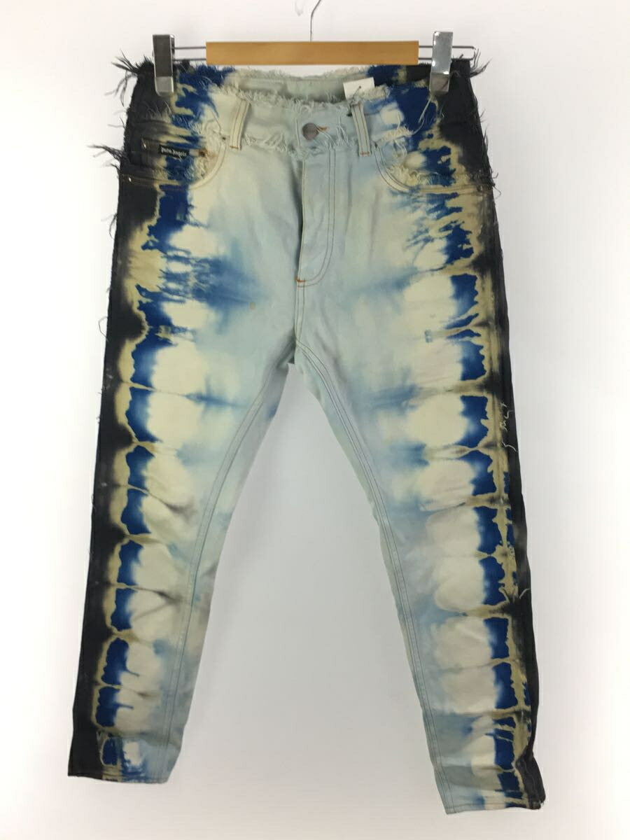 【中古】Palm Angels◆Tie-dye Slim-fit Jeans/30/コットン/マルチカラー/総柄/PMYB010S20797001【メンズウェア】