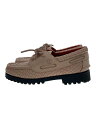 【中古】Timberland◆Woven 3-Eye Lug Shoe/デッキシューズ/27.5cm/ピンク/0A5Y1Y/ティンバーランド【シューズ】