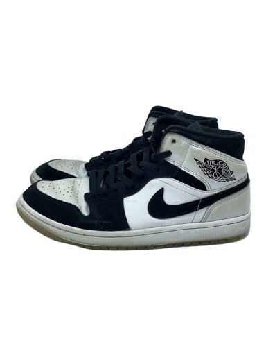 【中古】NIKE◆AIR JORDAN 1 MID SE_エアジョーダン 1 ミッド SE/27cm/ブラック【シューズ】 【中古】NIKE◆AIR JORDAN 1 MID SE_エアジョーダン 1 ミッド SE/27cm/ブラック【シューズ】