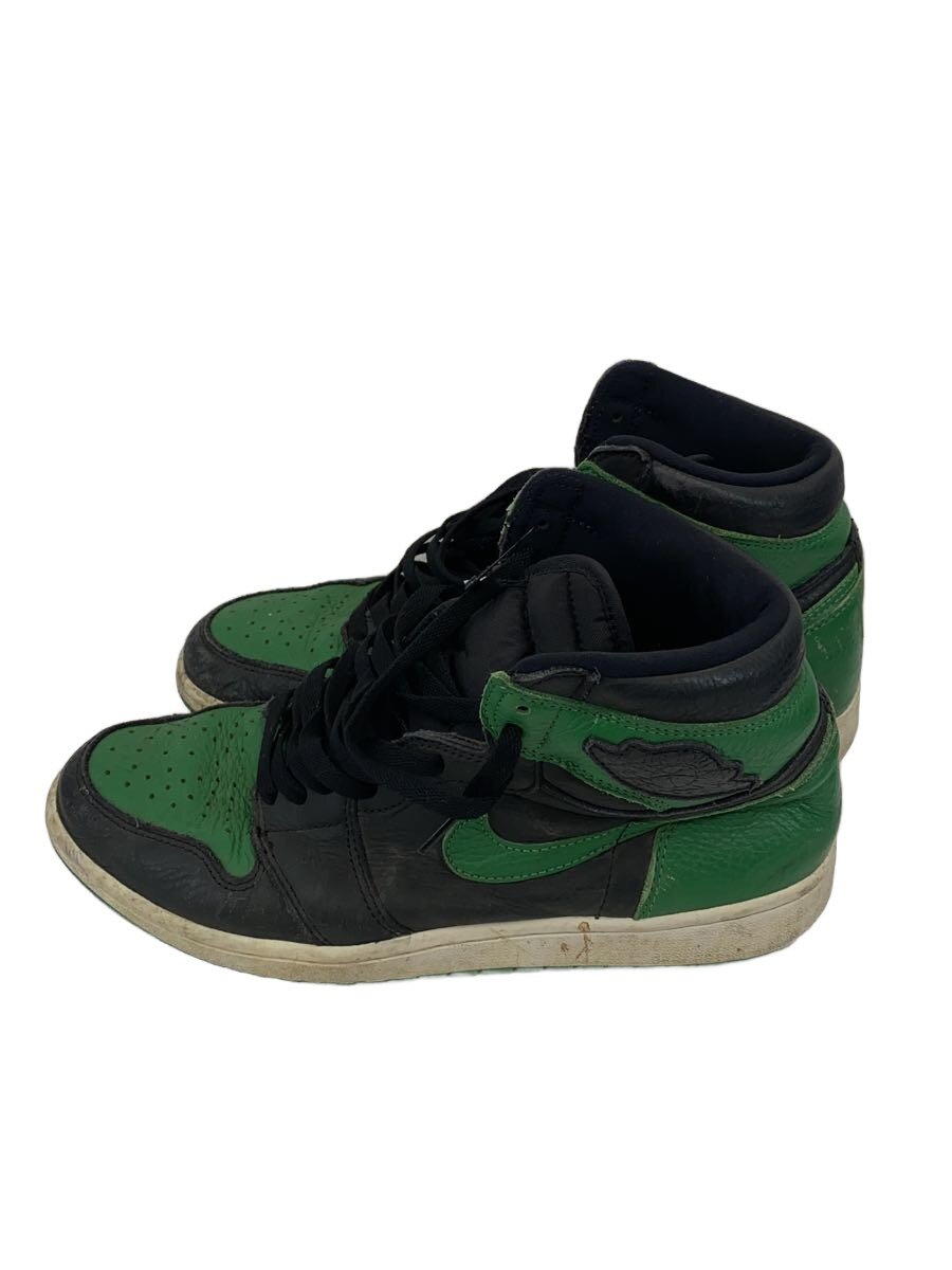 NIKE◆AIR JORDAN 1 RETRO HIGH OG/エアジョーダン 1 レトロ/グリーン/555088-030/