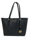 【中古】MICHAEL KORS◆トートバッグ/PVC/BLK/無地/SA-1711【バッグ】(4)
