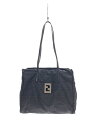 【中古】FENDI◆トートバッグ/ナイロン/BLK/06-12 15562 991【バッグ】