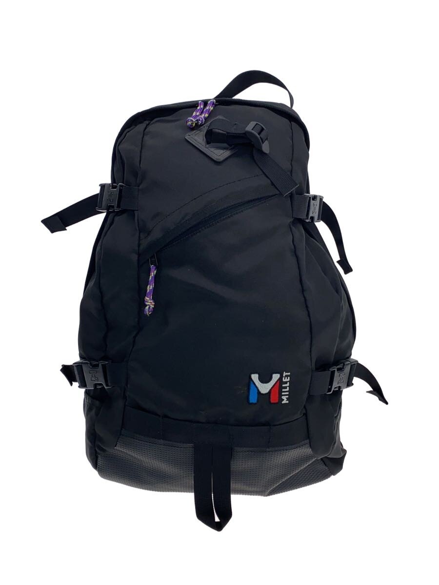 B, C, D, G, J, L, S, T, Z - 【中古】MILLET◆リュック/ナイロン/BLK/MO-2056【バッグ】