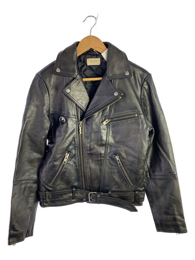 【中古】NUDIE JEANS◆ZIGGY BIKER/ダブルライダースジャケット/S/レザー/BLK/無地/se556628927701【メンズウェア】 【中古】NUDIE JEANS◆ZIGGY BIKER/ダブルライダースジャケット/S/レザー/BLK/無地/se556628927701【メンズウェア】