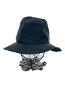 【中古】KIJIMA TAKAYUKI◆ハット/M/コットン/ブラック/メンズ/161114//【服飾雑貨他】