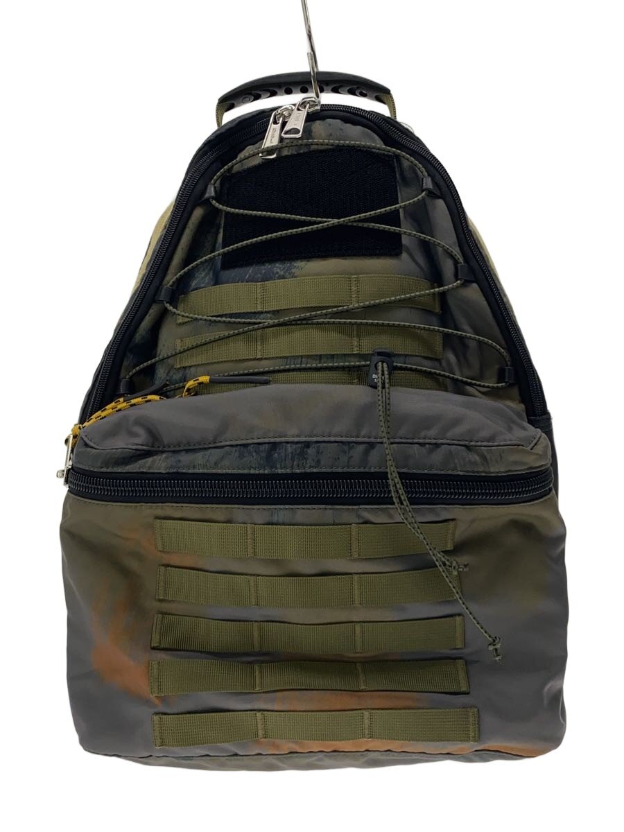DIESEL - 【中古】DIESEL◆リュック/ナイロン/KHK/カモフラ/P4214【バッグ】
