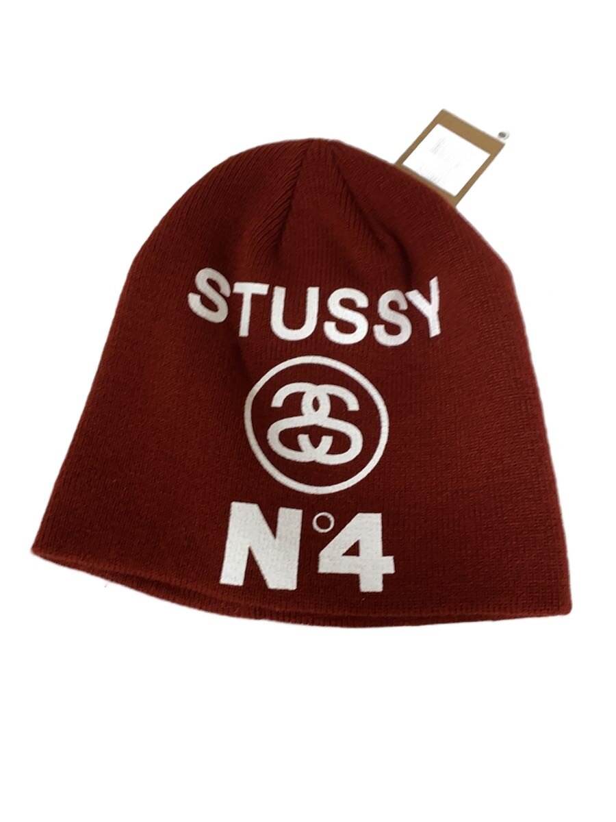 楽天市場】stussy ニット帽（カラーワインレッド）の通販