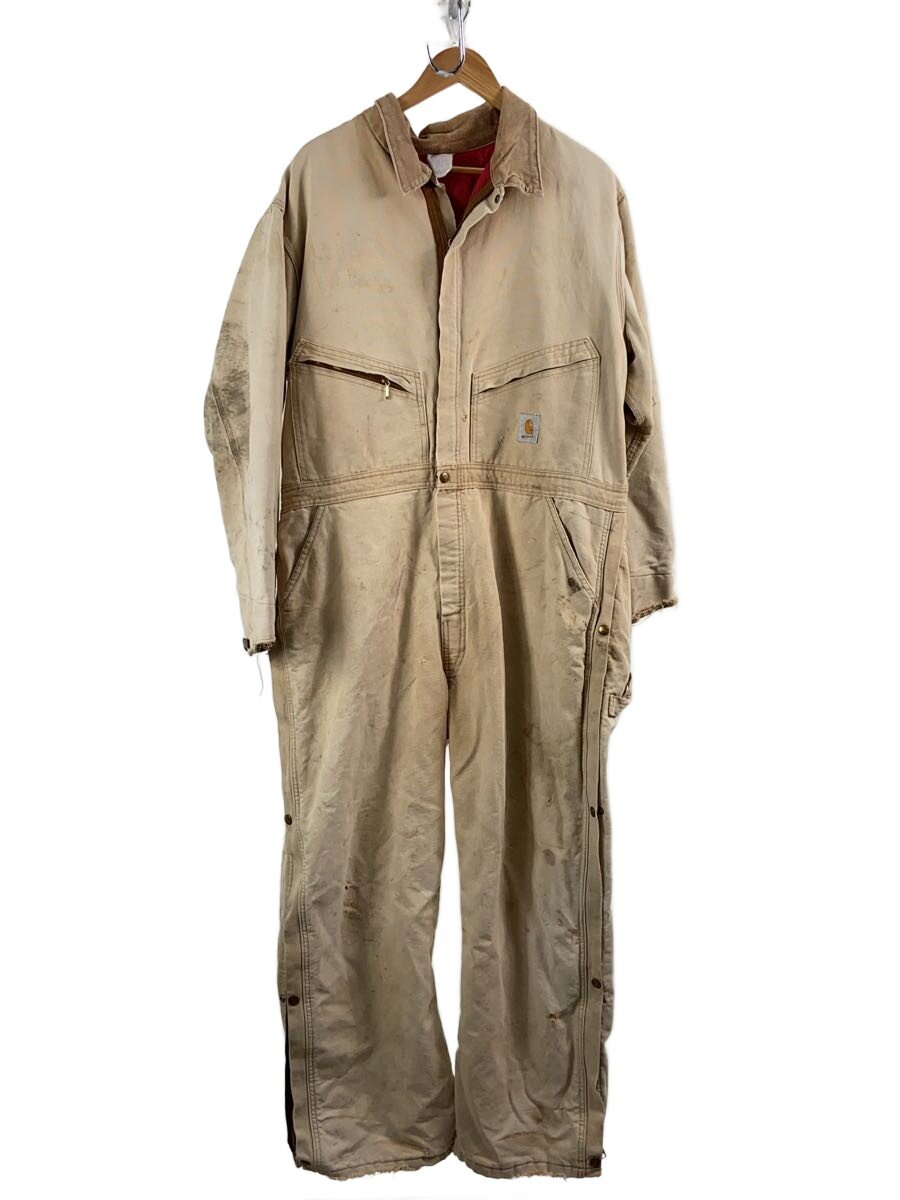 【中古】Carhartt◆オールインワン/--/コットン/BRW【メンズウェア】