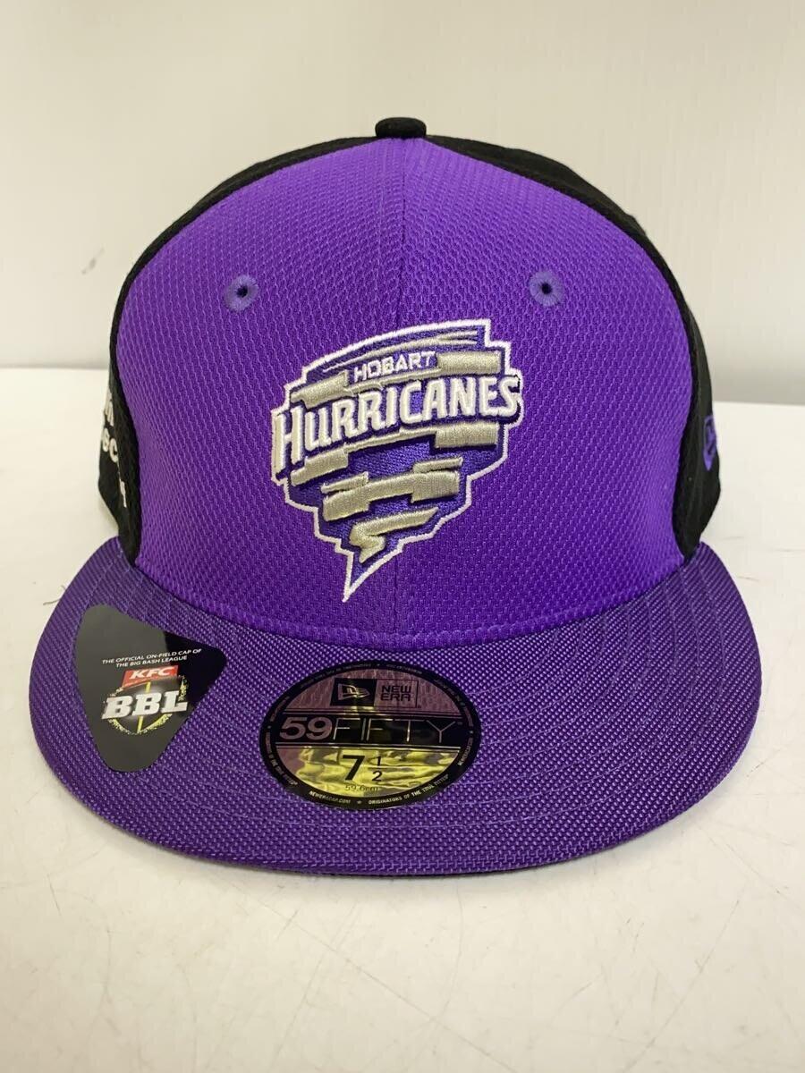 【中古】NEW ERA◆BBキャップ/7 1/2/HOBART HURRICANES【服飾雑貨他】