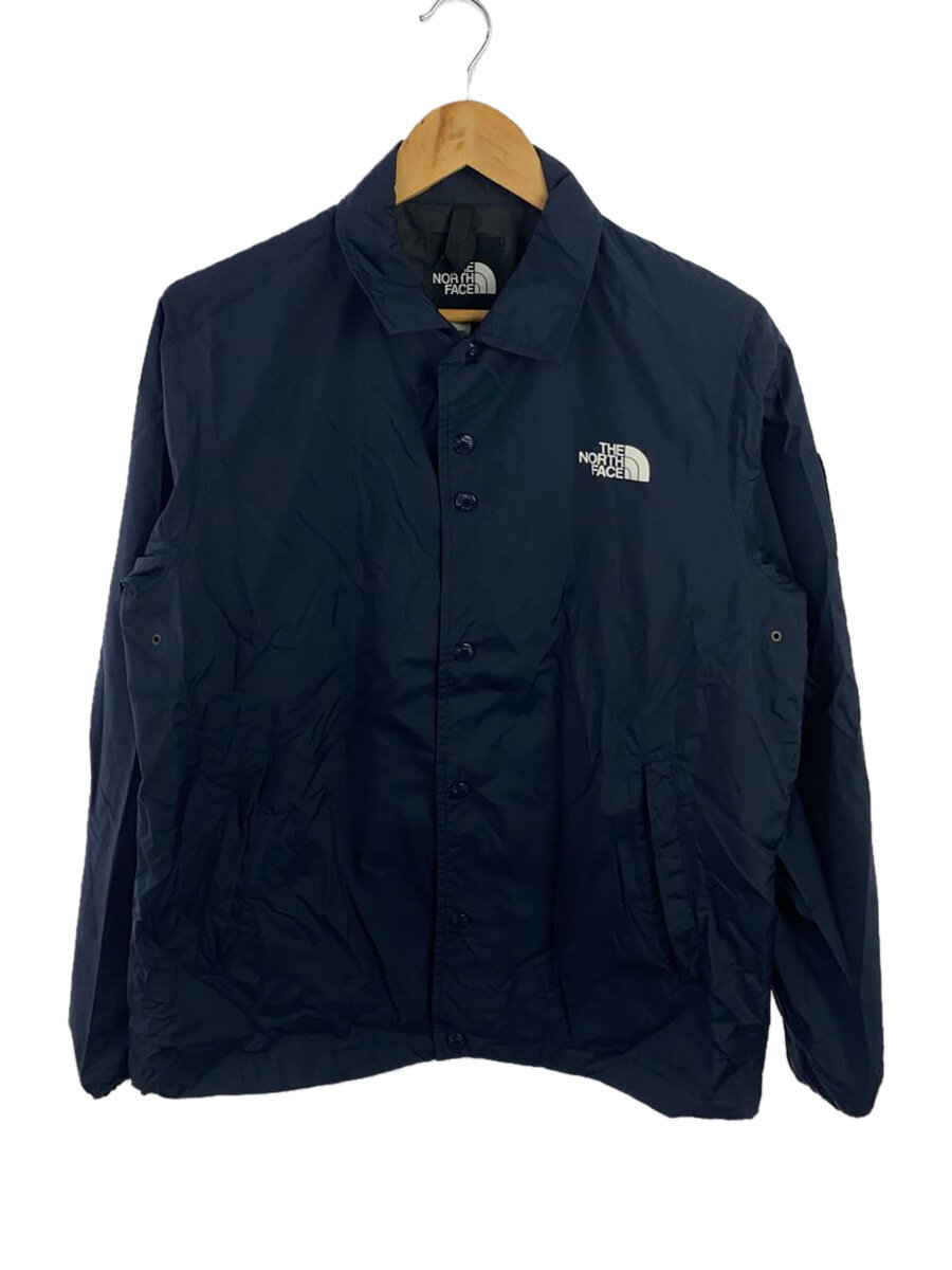 【中古】THE NORTH FACE◆THE COACH JACKET_ザコーチジャケット/M/ナイロン/NVY【メンズウェア】