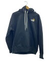 【中古】THE NORTH FACE◆ZOO PICKER HOODIE_ズーピッカーフーディ/M/コットン/BLK/無地【メンズウェア】(4)