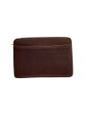 【中古】BALLY◆ウエストバッグ/レザー/BRW/無地【バッグ】(4)