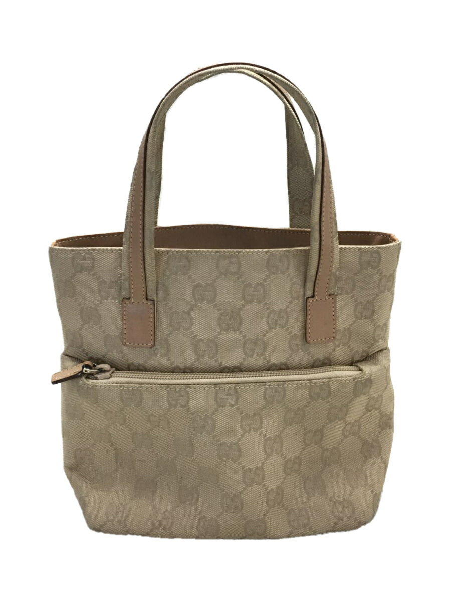 【中古】GUCCI◆トートバッグ_GGキャ