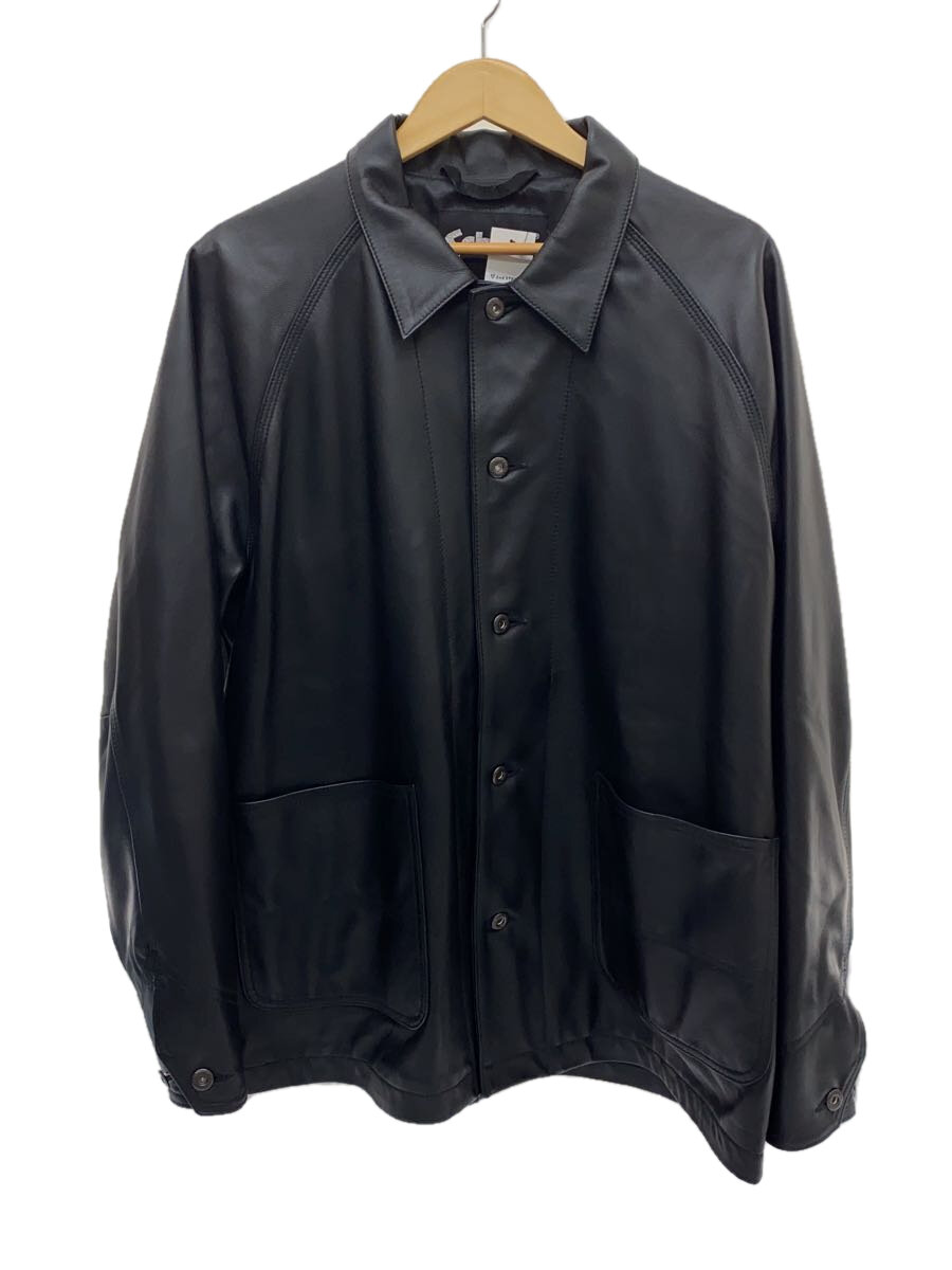楽天2nd STREET 楽天市場店【中古】Schott◆ジャーナルスタンダード別注/カバーオール/L/羊革/BLK/無地/782-4150006【メンズウェア】