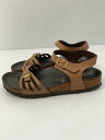 【中古】BIRKENSTOCK◆サンダル/23cm/BRW【シューズ】