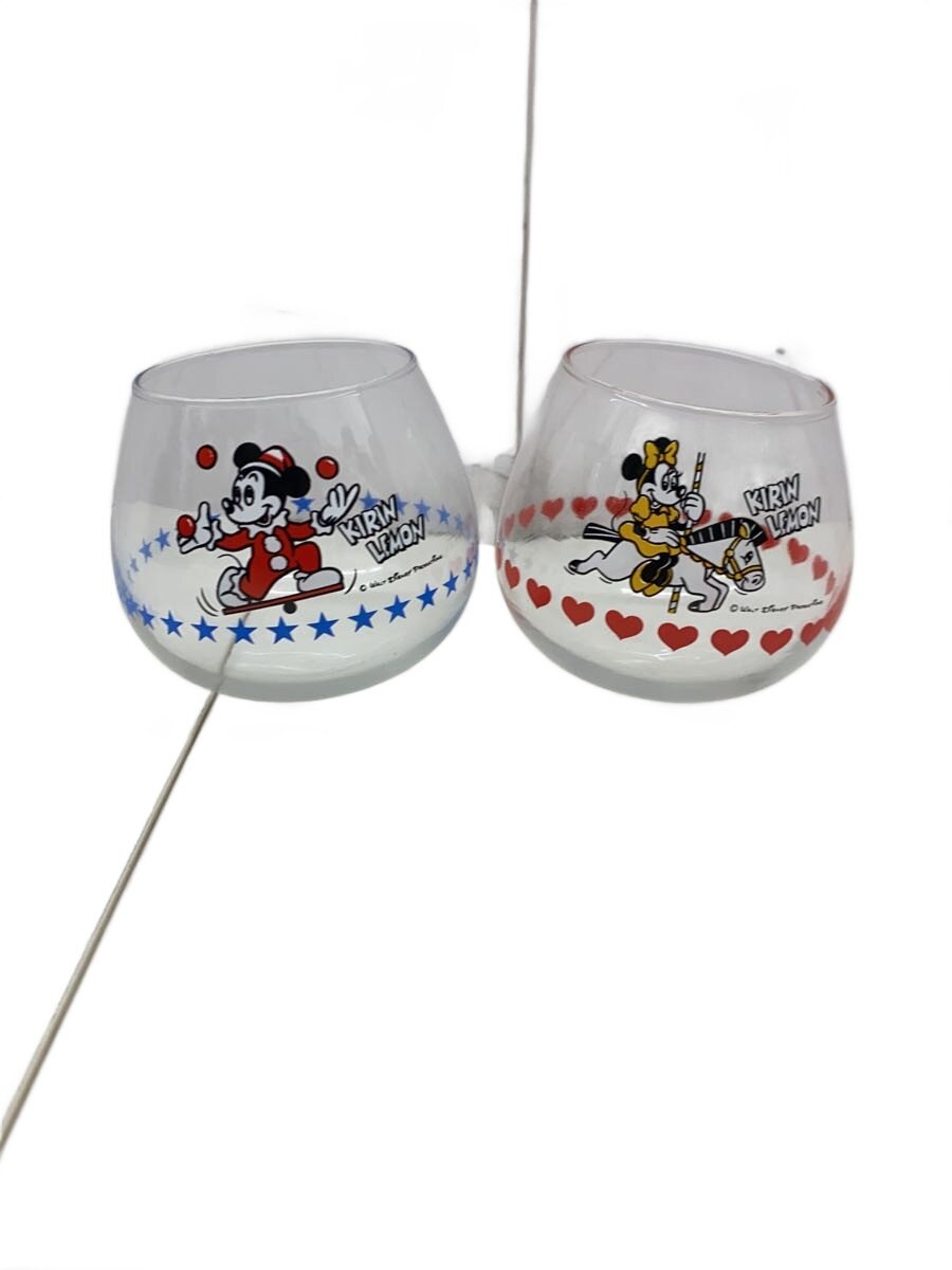 【中古】Kirin◆ディズニーゆらりんこグラス ミッキー&ミニー/グラス/10点セット【キッチン用品】