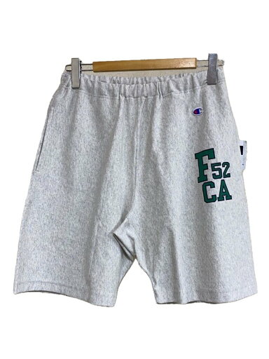 【中古】Champion◆ヘリテイジ/リバースウィーブショートパンツ/L/コットン/GRY/C3-B503【メンズウェア】 【中古】Champion◆ヘリテイジ/リバースウィーブショートパンツ/L/コットン/GRY/C3-B503【メンズウェア】
