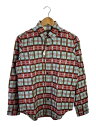 【中古】N.HOOLYWOOD◆長袖シャツ/36/コットン/RED/チェック/192-SH09 pieces//【メンズウェア】