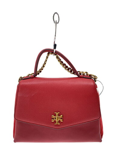 【中古】TORY BURCH◆ハンドバッグ/レザー/RED/無地//【バッグ】 【中古】TORY BURCH◆ハンドバッグ/レザー/RED/無地//【バッグ】